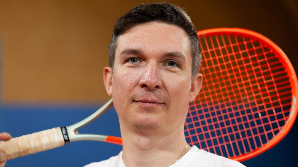 Zdjęcie na okładce dla tenis Legionowo Piotr Rozmus